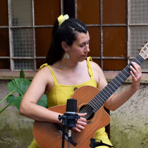La construcción del bajo melódico (baixarias) del samba en la guitarra